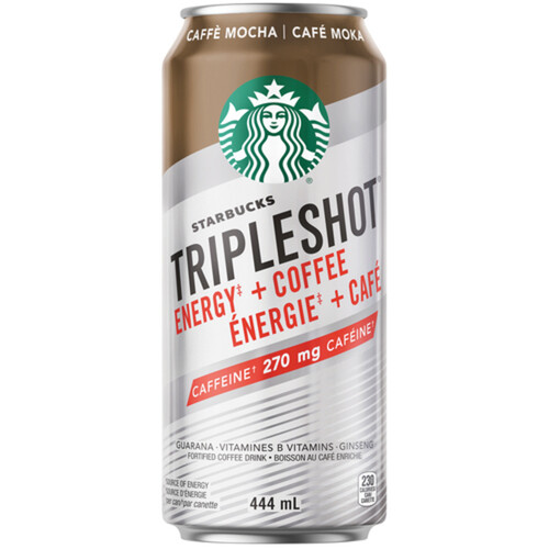 Starbucks Triple Shot Cold Brew Beverage Mocha 444 ml (can)