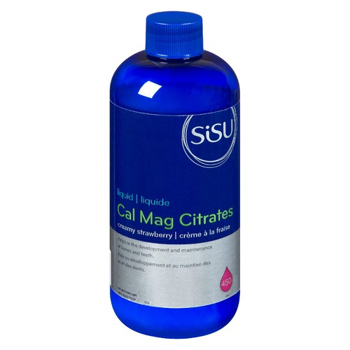 Sisu Liquid Calcium Magnesium Citrate Strawberry 450 ml