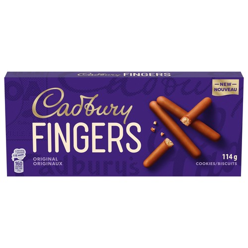 Cadbury Fingers Cookie Original Chocolatey 114 g