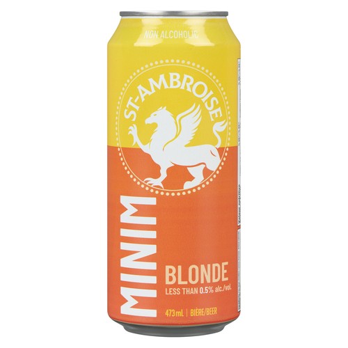 St-Ambroise Non-Alcoholic 0% Beer Blonde 473 ml (can)