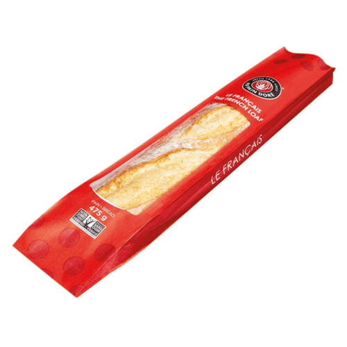 Au Pain Dore Exclusif French Loaf (CA Bags) Bread 475 g