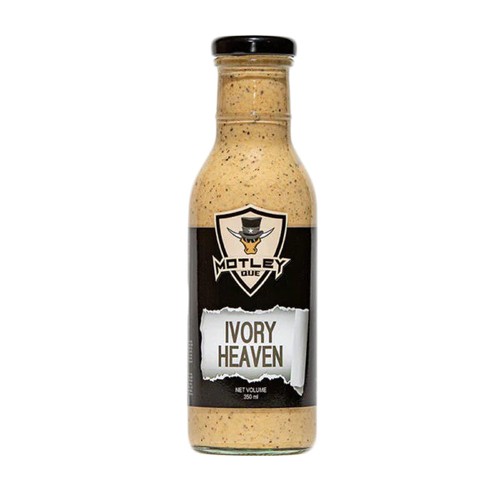 Motley Que BBQ Sauce Ivory Heaven 350 ml