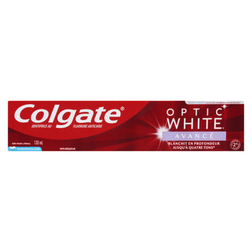 Colgate Advanced Toothpaste Icy Fresh Optic White 133 ml