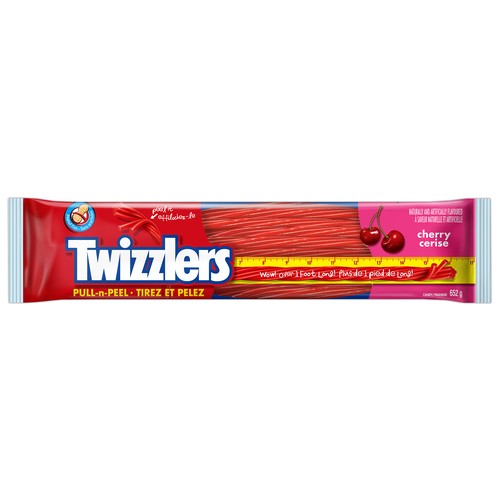 Twizzler Extra Long Cherry Pull N Peel 652 g
