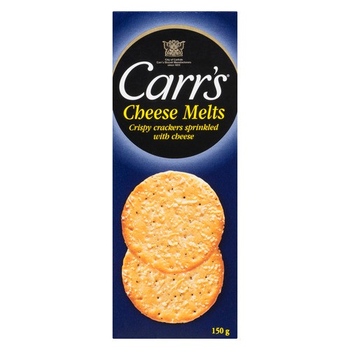 Carr's Crackers Cheese Melts 150 g