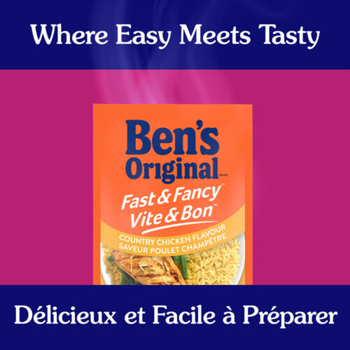 Ben's Original Rice Fast & Fancy Country Chicken Flavour 132 g