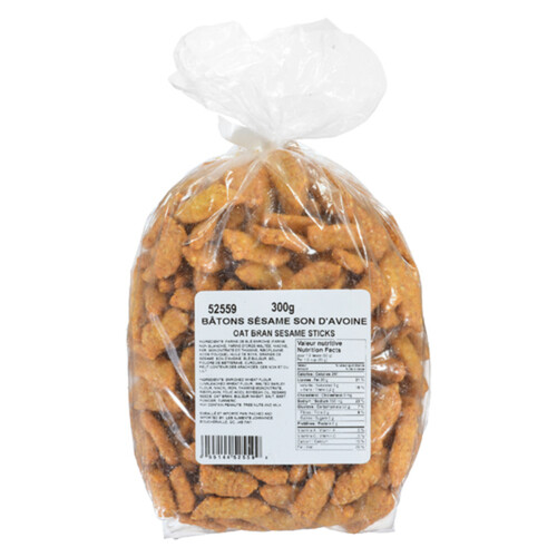 Johnvince Sesame Sticks Oat Bran 300 g