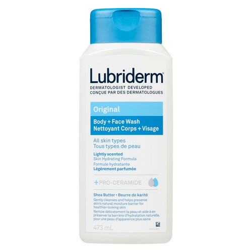 Lubriderm Body & Face Wash Original 473 ml