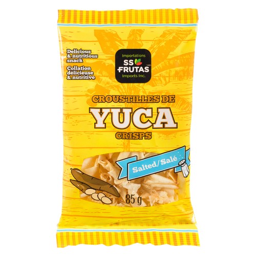 SS-Frutas Yuca Crisps Salted 85 g