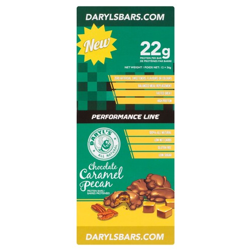 Daryl's Performance Line Protein Bar Chocolate Caramel Pecan 58 g