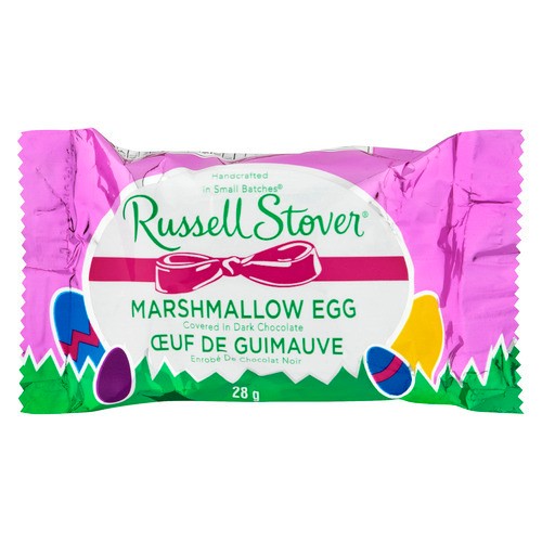 Russell Stover Dark Chocolate Marshmallow Egg 28 g