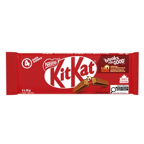 Kit Kat Wafer Bars Milk Chocolate 4 x 45 g