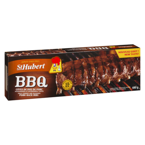 St-Hubert Frozen Back Ribs 680 g