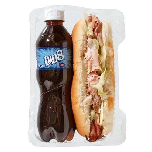 Deli Mixed Lunch Pack Subs Value Pack 2 EA
