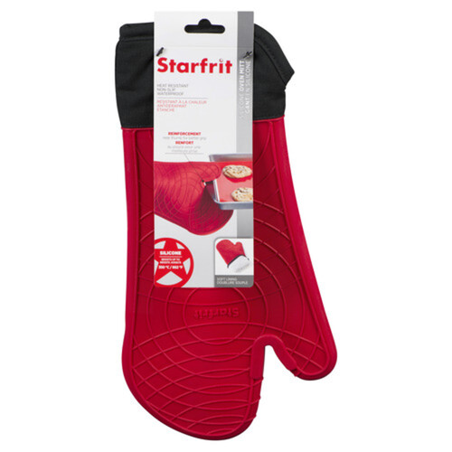 Starfrit Silicone With Cotton Liner Oven Mitt 