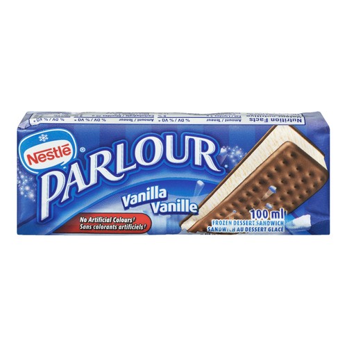 Nestle Parlour Ice Cream Sandwich Vanilla 100 ml
