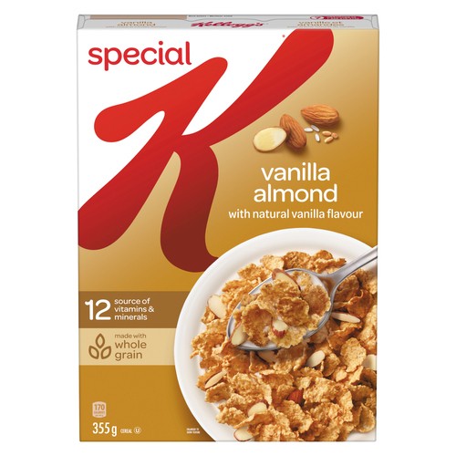 Kellogg's Special K Cereal Vanilla Almond 355 g