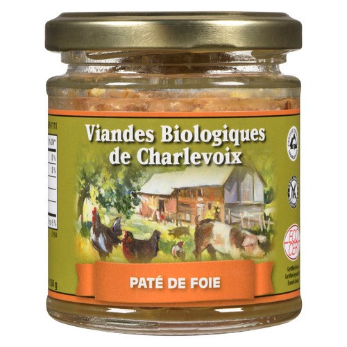 Viandes Biologiques De Charlevoix Organic Gluten-Free Poultry & Pork Pate 150 g