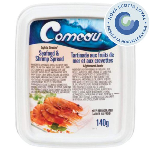 Comeau Spread Shrimp And Seafood 140 g