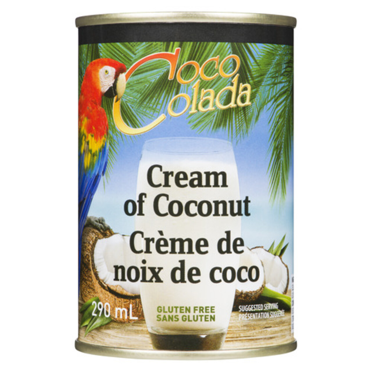 Coco Colada GlutenFree Beverage Cream Of Coconut 290 ml (can) Voilà Online Groceries & Offers
