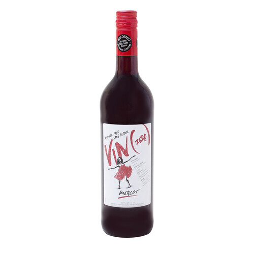 Hill Street Wine Vin Zero Merlot 750 ml (bottle)