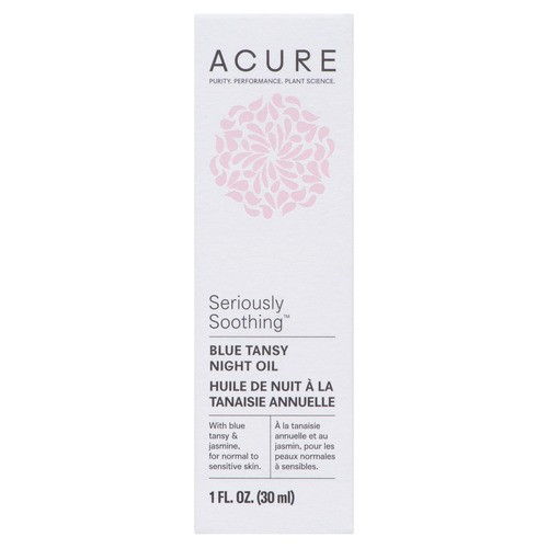 Acure Seriously Soothing Blue Tansy Night Oil 30 ml