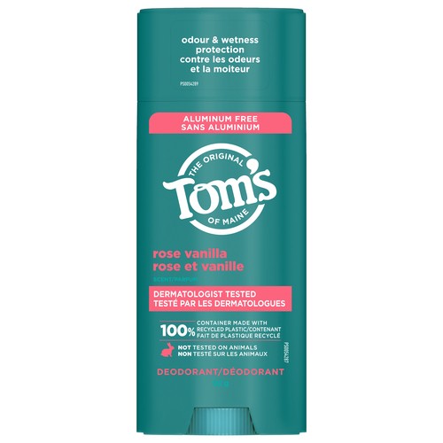 Tom's Of Maine Deodorant Rose Vanilla 92 g