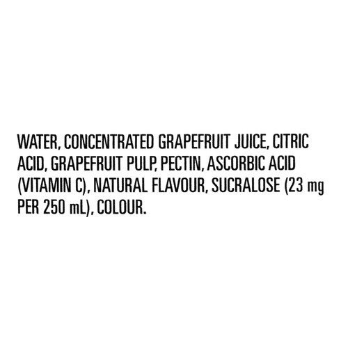 Compliments Juice Cocktail Ruby Red Grapefruit Low Calorie 1.89 L (bottle)