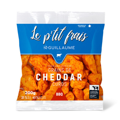 St-Guillaume Cheese Cheddar Curds BBQ 200 g