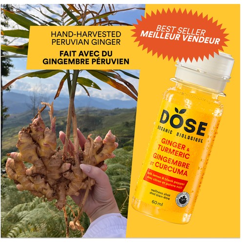 Dose Organic Digestion Shot Apple Cider Vinegar 4 x 60 ml
