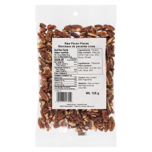 Reddi Snack Pecan Pieces Raw 125 g