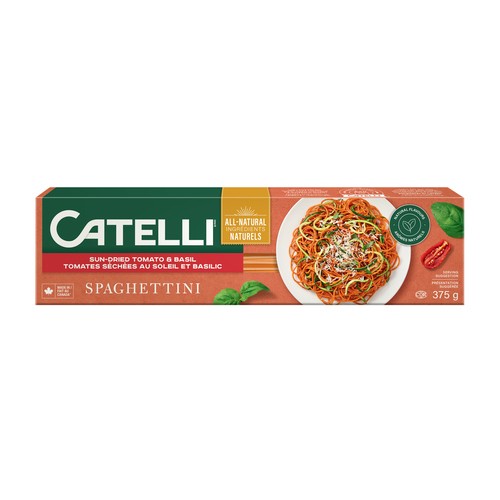 Catelli Pasta Spaghettini Sun-Dried Tomato & Basil 375 g