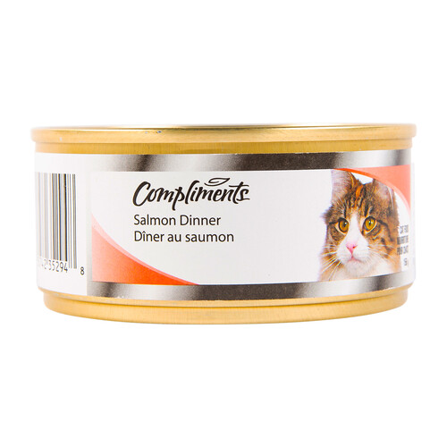 Compliments Wet Cat Food Salmon Dinner 156 g