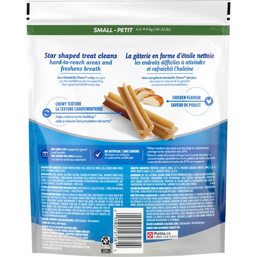 DentaLife Chews Mini Breeds Dog Treats 248 g