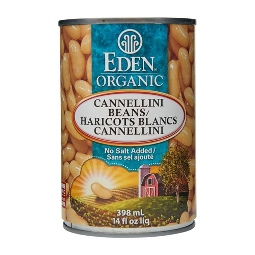 Eden Organic Cannellini Beans No Salt Added 398 ml
