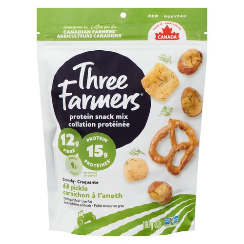 Three Farmers Protein Snack Mix Dill Pickle 150 g