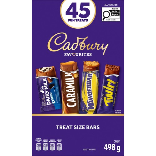 Cadbury Chocolate Assorted 45 Count 498 g