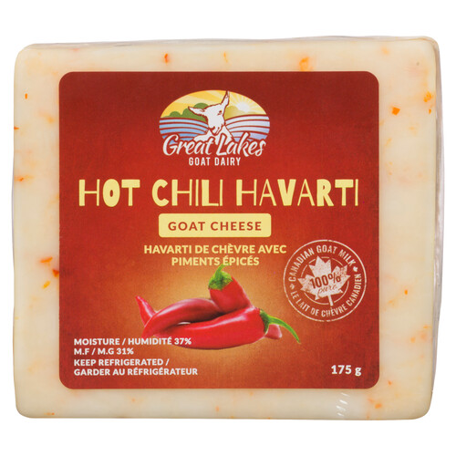 Great Lakes Cheese Harvarti Goat Hot Chili 175 g