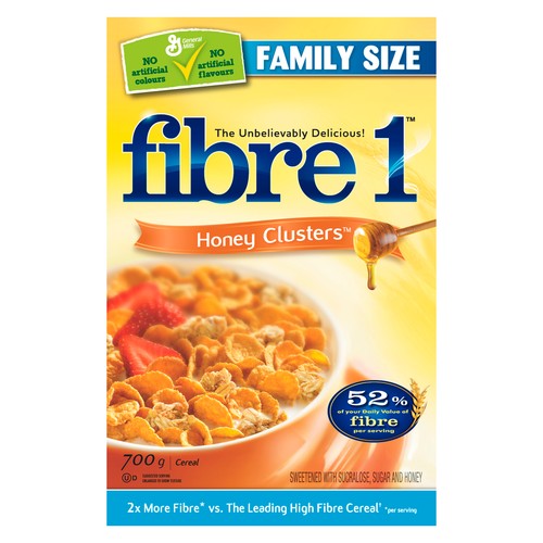 Fiber 1 Cereal Honey Clusters 700 g