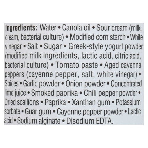 Compliments Crema Sauce Chili Lime 245 ml