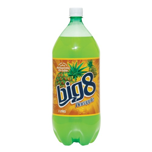 Big 8 Soft Drink Pineapple 8 x 2 L (bottles)