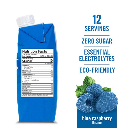 BioSteel Sports Drinks Ready To Drink Blue Raspberry 500 ml
