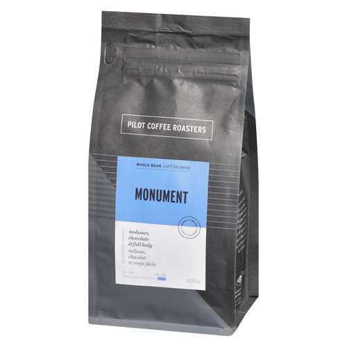Pilot Coffee Roasters Whole Bean Coffee Signature Blend Monument 300 g