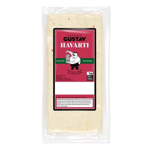 Monsieur Gustav Havarti Cheese Fine Herbs 400 g