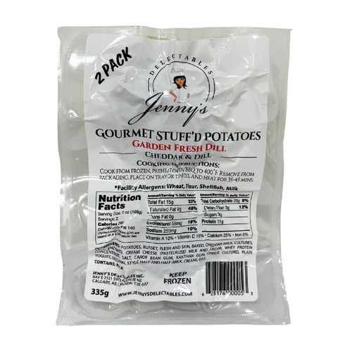 Jenny's Delectable's Gourmet Stuffed Potato Garden Dill 2 EA