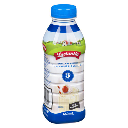 Lactantia Vanilla Milkshake 3% 460 ml