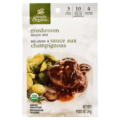 Simply Organic Gravy Mix Wild Mushroom 24 g
