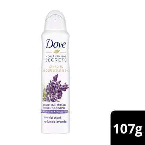 Dove Nourishing Secrets Antiperspirant Dry Spray Lavender Scent 107 g