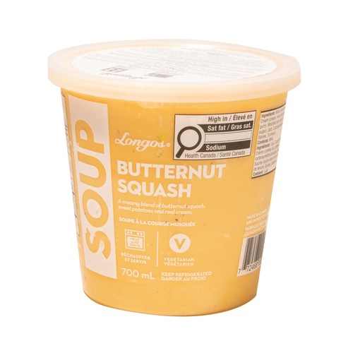 Longo's Real Cream Soup Butternut Squash 700 ml