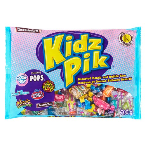 Kidz Pik Candy And Bubble Gum Assorted 700 g - Voilà Online
